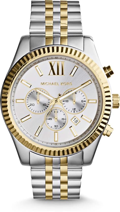 michael kors gold mens watch amazon|Michael Kors gold watch price.